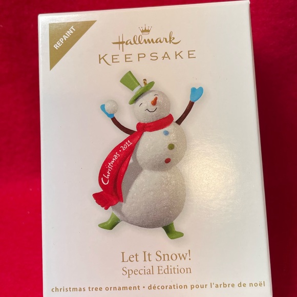 Let It Snow! Snowman Hallmark Ornament - Picture 5 of 5